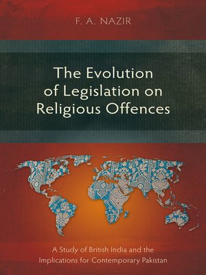 cover image of The Evolution of Legislation on Religious Offences